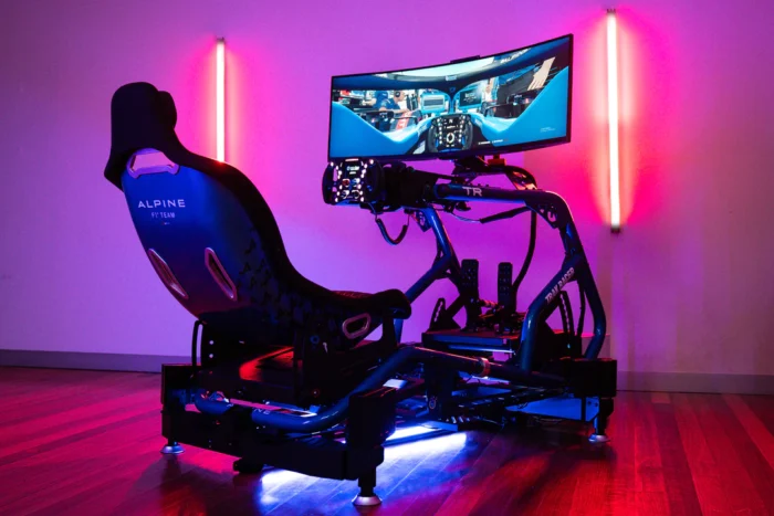 Simulador de automovilismo Trackracer ALPINE RACING TRX