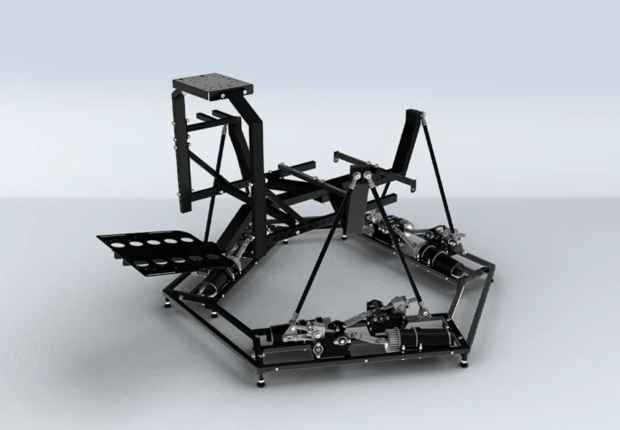 Plataforma de simulador de movimiento de carreras DOFReality Hero H6