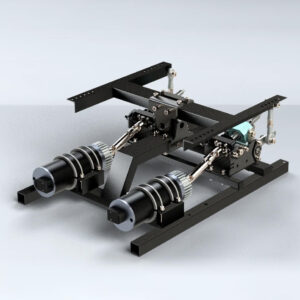 Plataforma de simulador de movimiento de carreras DOFReality M2