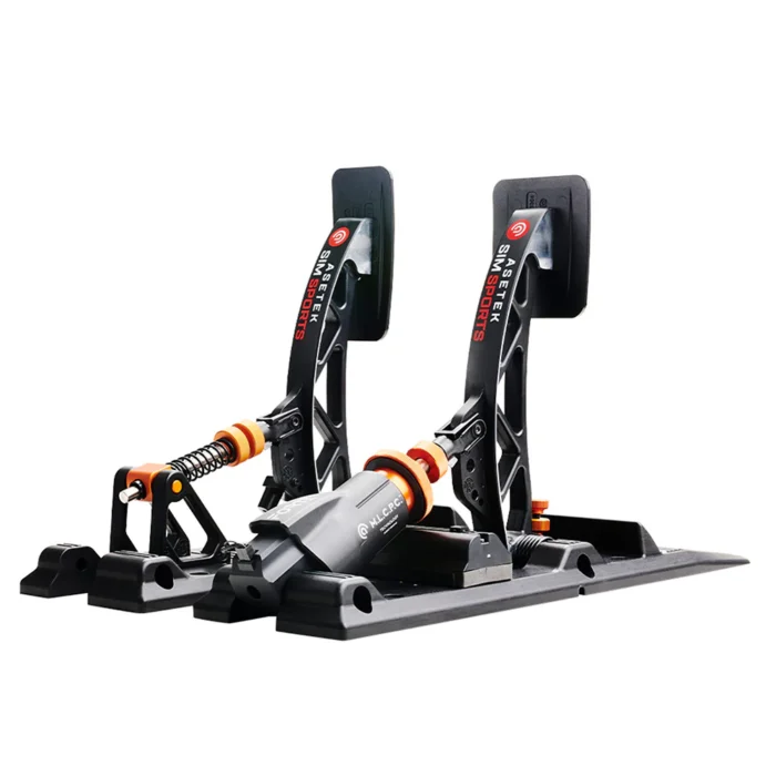 Pedales simulador de automovilismo Asetek Forte Series S - Imagen 2