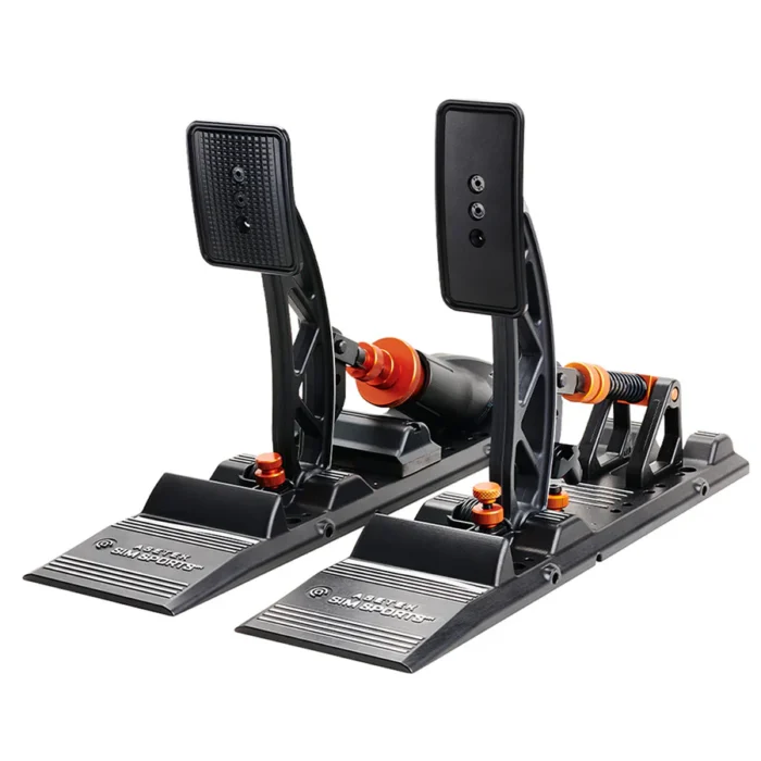 Pedales simulador de automovilismo Asetek SimSports Forte™ S Series