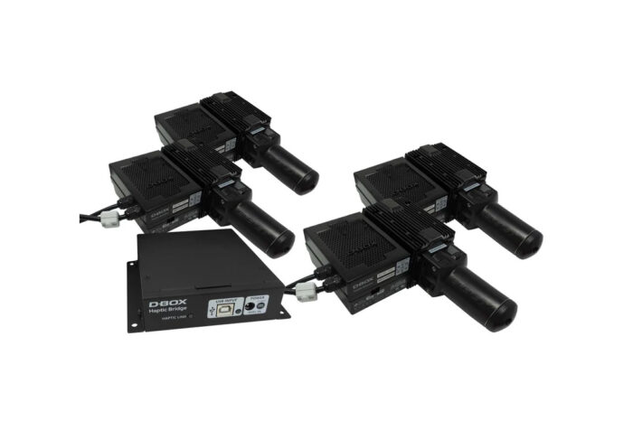 Sistema de movimiento simulador automovilismo D-Box Gen 5 4250i