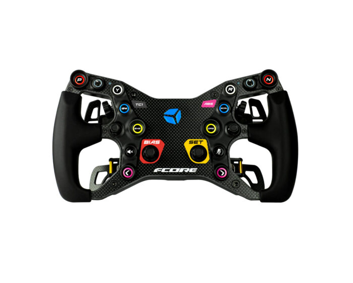 Volante simulador de automovilismo Cube Controls F-CORE