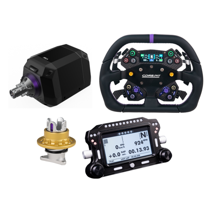 Pack simulador de automovilismo CONSPIT Ares 10Nm - Imagen 4