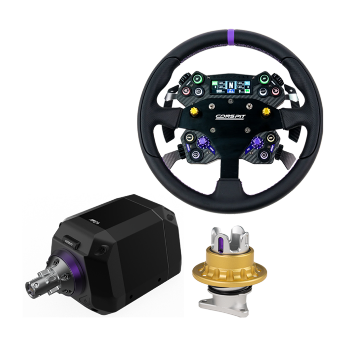 Pack simulador de automovilismo CONSPIT Ares 10Nm - Imagen 2