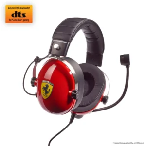 Auriculares simulador automovilismo T.Racing Scuderia Ferrari Edition - DTS Thrustmaster
