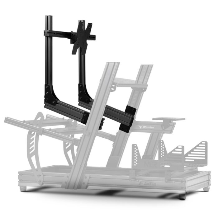 Soporte monitor simulador automovilismo F-GT Elite Gris Carbono Next Level Racing - Imagen 2