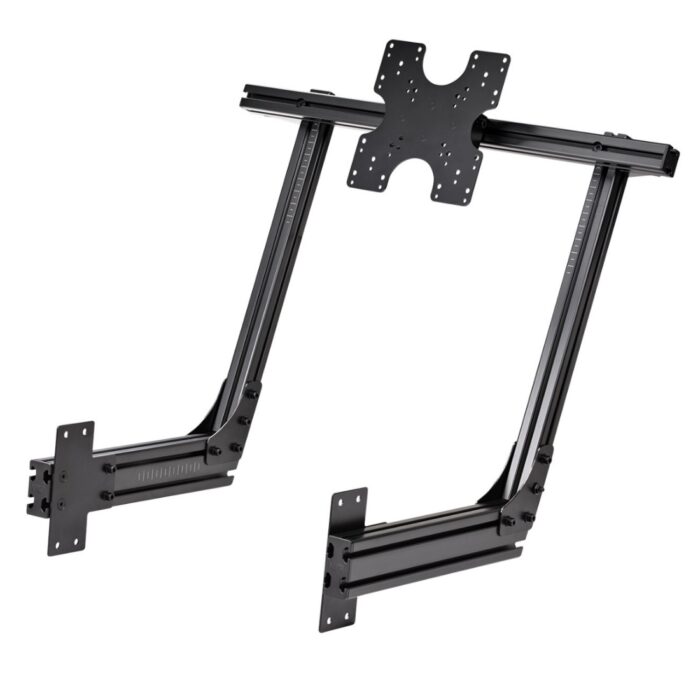 Soporte monitor simulador automovilismo F-GT Elite Gris Carbono Next Level Racing