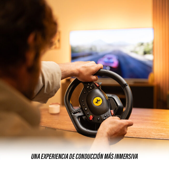 Volante simulador de automovilismo T98-P FERRARI 296 GTB Thrustmaster - Imagen 2