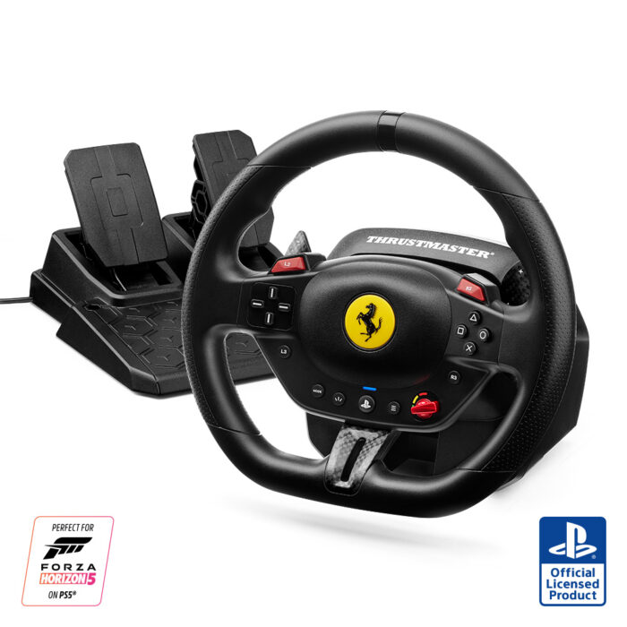 Volante simulador de automovilismo T98-P FERRARI 296 GTB Thrustmaster