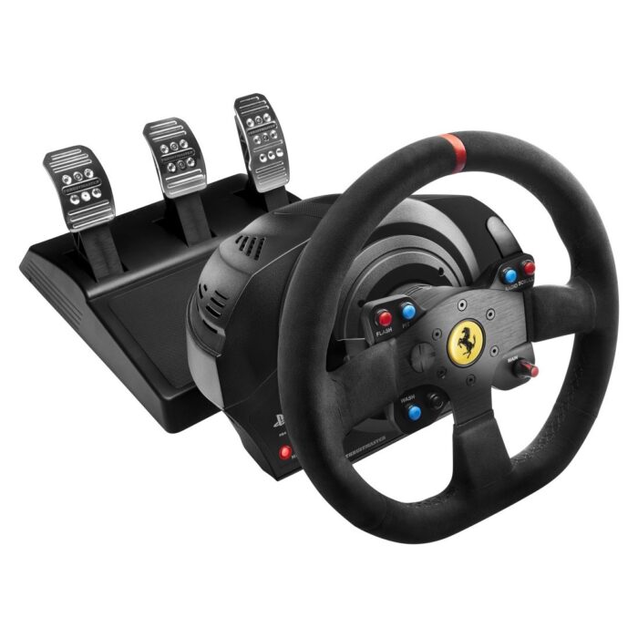 Pack simulador automovilismo T300 Ferrari Integral Alcantara Edition Thrustmaster