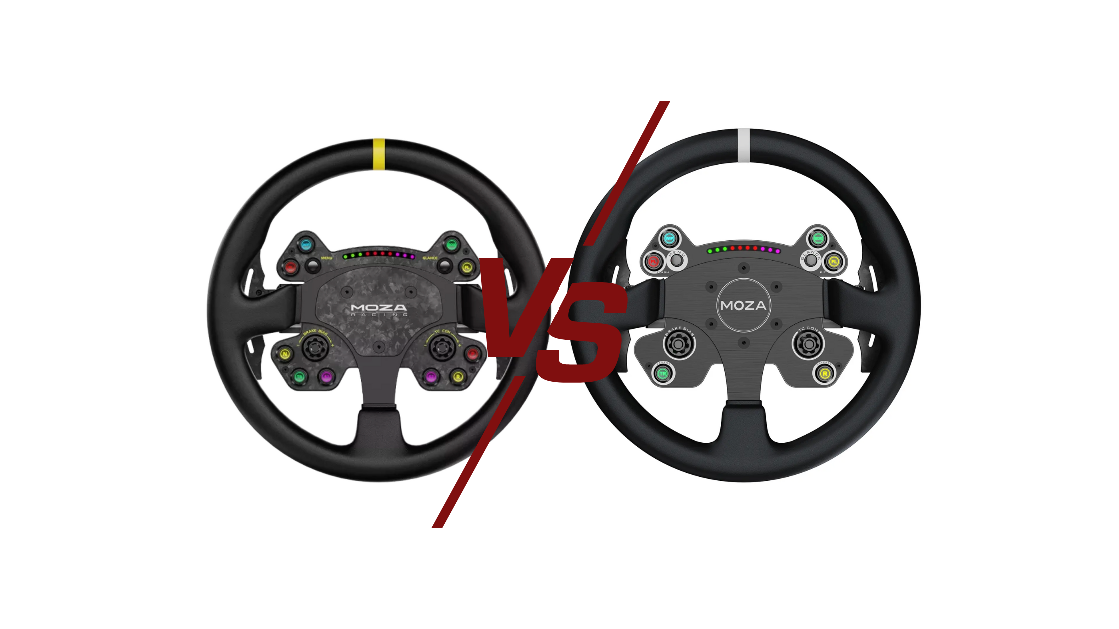 Volantes MOZA RS V2 y CS V2P